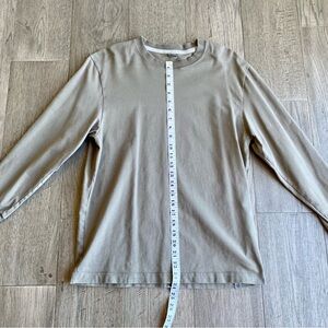 lululemon athletica Long Sleeve Shirt in Taupe